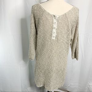 Free People Sweaters - Free People M Knit Pocket Back Button Sweater Free People Sweaters - Free People M Knit Pocket Back Button Sweater